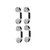 Suction Grab Bar with Safety Indicator - Grab Bar with