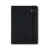 D.cover Lined Journal, Leather Hardcover - 192 Pages, Medium (5.2