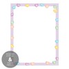 Valentine Candy Hearts Letterhead / 50 Sheets / 8.5" x
