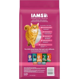 IAMS Proactive Health Adult Urinary Tract Healthy Dry Cat Food with Chicken, 3.5