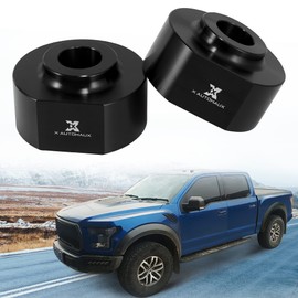 X AUTOHAUX 2 Inch Front Leveling Lift Kit Suspension Spring Strut Spacer for Ford F150 2WD 1981-1996 for Ford Excursion 2WD 2000-2005 for Ford F-250 F-350 Super Duty 2WD 99-20
