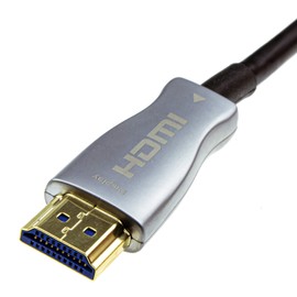 kenable Detachable Plug HDMI 2.0 Active Optical Cable AOC for Wall Installation 4K 15m