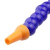 TOPPROS Pack of 10 Round Nozzle 3/8 PT Plastic Flexible