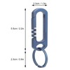 Titanium Alloy Keychain Lightweight Backpack Hanging Hook Buckle Carabiner Key