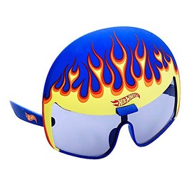 Sun-Staches Costume Sunglasses Hot Wheels Helmet Party Favors UV400