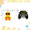 Waxvery Duck Tags,You've Been Ducked, Cute Yellow Duck and Black