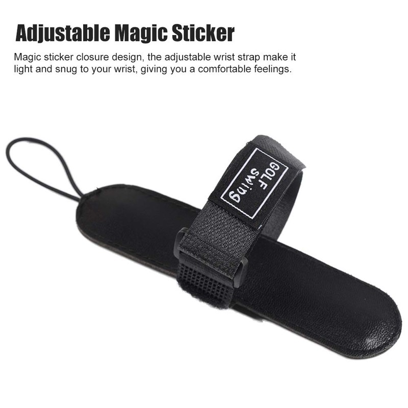 Golf Training Wrist Aid,Golf Swing Wrist Hinge Trainer Golfer Accessory(Black)