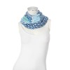Majea Women's Loop Scarf, Various Colours, Fashionable - Blue 3,