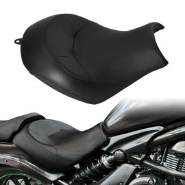 TCMT Black Front Driver Rider Seat Fit For Kawasaki Vulcan S VN650 2015-2024 21 22 23 Replace for 53066-0734-MA