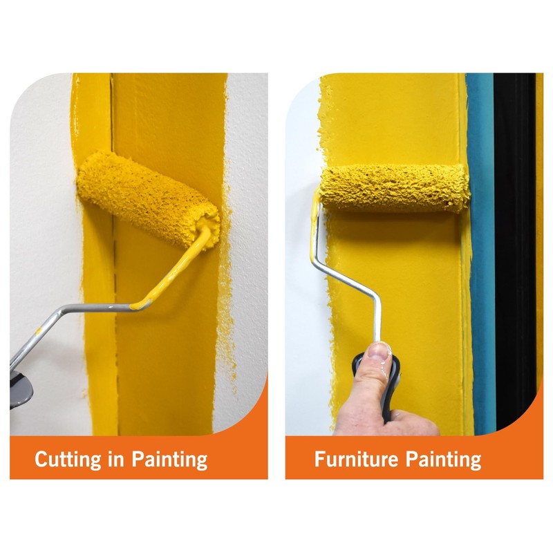 ROLLINGDOG 4" Small Roller Frame - 3/4" Core Frame with