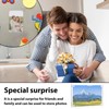 DJAPWPX-10 Pack Acrylic Fridge Magnetic Frame, Clear Fridge Magnetic Photo