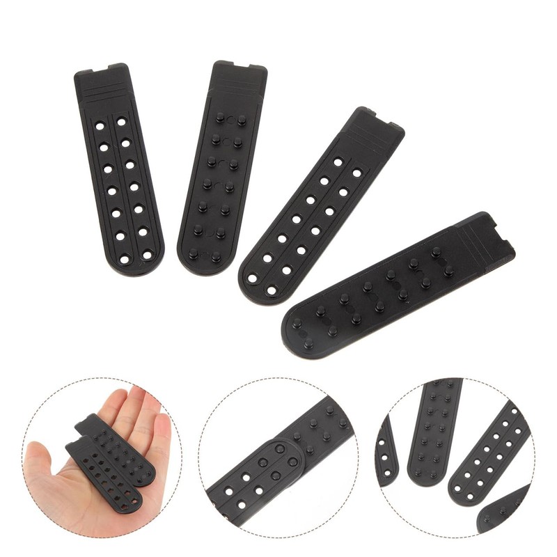 EXCEART Adjustable Hat Extender 10 Pairs Extension Repair Breasted Hat