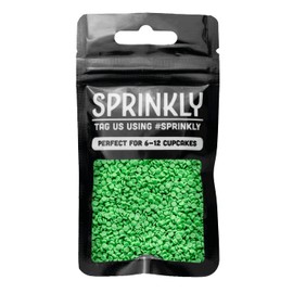 SPRINKLY - Matt Sugar Confetti - Green - 25g