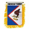 Flag American Samoa Window Mini Banner Mirror Polyester Hanging State
