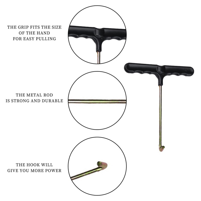 AONAYO Set of 4 trampoline springs, spring compressor trampoline, spring