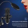 USB Condenser Microphone,Computer PC Microphone Kit with Adjustable Boom Arm