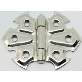 Furniture Knowledge Nickel Plated Steel Loose Pin Cabinet Hinge removable pin swap box antique vi...