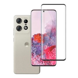Mica Curva Ceramica HD De Pantalla Para Moto Edge 50 Pro Mica Antishock Irrompible