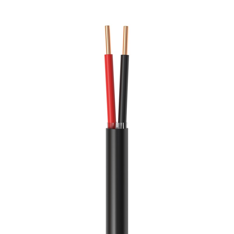 500FT 18AWG Outdoor Alarm Wire – 2 Conductor Solid CCA