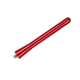 AntennaMastsRus - Made in USA - 4 Inch Red Aluminum Antenna is Compatible with Nissan Juke (2011-2017)