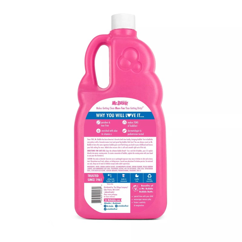 Original Mr. Bubble Children's Original Bubble Bath, Classic Bubble Gum