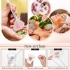 9 Pieces Facial Fan Mask Brushes, Soft Facial Applicator Brushes
