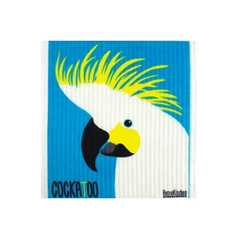 RETROKITCHEN 100% Biodegradable Dishcloth Cockatoo