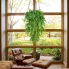 Quanfairy 8Pcs Artificial Boston Fern Plant Fake Hanging Trailing Foliage