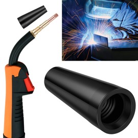 Abizarch 15Pcs MIG Welding Kit Flux Core Gasless Nozzle 0.8/0.9mm Brass Welding Tips Replacement MIG Welder Accessories Compatible with Century FC90|80GL Easy Weld 261308|306 ZHAZHAMO