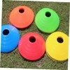 Kisangel 10pcs Football Training Marker Lightweight Non-fading Signs for Sports