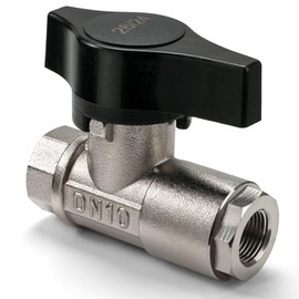 DN10 Ball Valve for Pressure Washing, 3/8" High Pressure Power Washer Shut Off Valve Fits for Pressure Washer Gun & Hose, Soft Washing, Garden And Industrial Applications - 3000 PSI