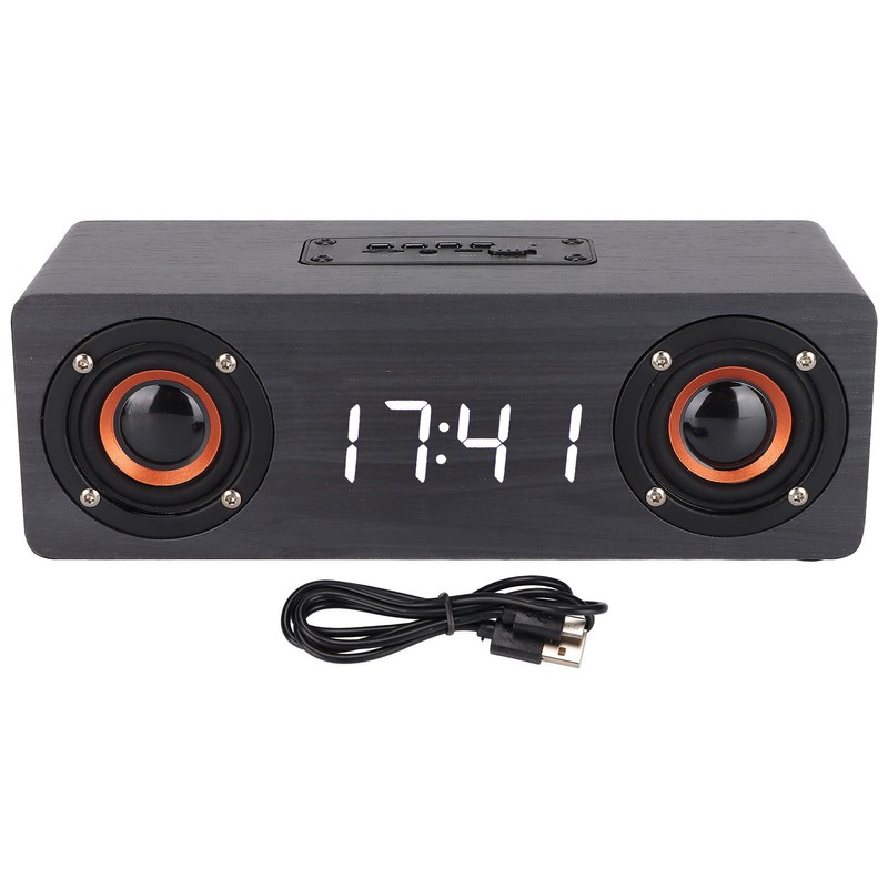 Bluetooth Speaker Multifunctional Hands Free Call Radio Alarm Clock Speaker