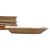 KOKA Palm Leaf Disposable Plates Rectangular Environmentally Friendly Disposable Tableware