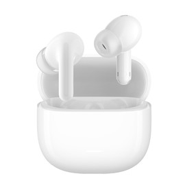 Redmi Buds 6 Lite in-Ear Headphones, Dynamic 40dB Active Noise Cancellation, up to 37 Hours Battery Life, Titanium Membrane with 4 Sound Settings, AI Noise Cancellation, Google Fast Pair, White