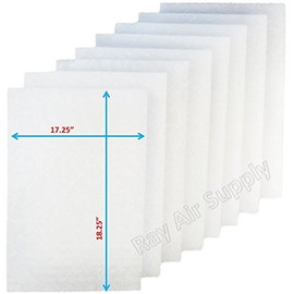RAYAIR SUPPLY 20x20 Clean Comfort AE10-2020-14 Air Cleaner Replacement Filter Pads 20x20 Refills (4 Pack)