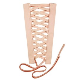 GRYUIRY Women's Dress Corset Kit Satin Corsets Loops Extender Zipper Replacement Adjustable Corset Back Kit for Prom Dresses Blush-10