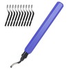 flintronic Universal deburring tool, metal handle, hand deburring tool with