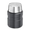Thermos Stainless King Food Flask, Gun Metal, 470 ml
