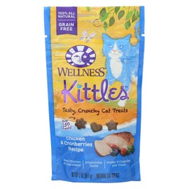 Kittles Chicken and Cranberries Recipe Cat Treats, 2 Ounce -- 14 per case.