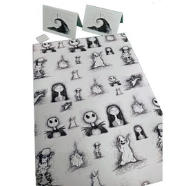 Nightmare Before Christmas Wrapping Paper Gift Wrap with Tags from hand drawn artwork - multi packs