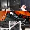 Unbranded For Dodge Truck Body Bolts U-nut Clips M6 Engine