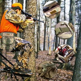 Multifunktional Drop Leg Taille Tasche Taktischer Militär Oberschenkel Hip Outdoor Pack für Motorrad Wandern Reisen Angeln Werkzeugtasche (Camouflage)