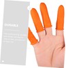 COLLBATH 200Pcs Disposable Finger Protectors Stretchy Static Finger Covers for