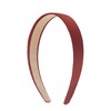 Motique Accessories 1 Inch Satin Hard Headband for Women and