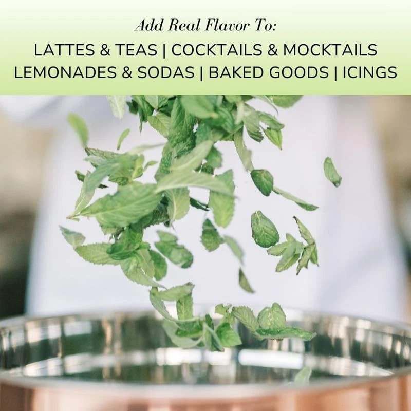 Sonoma Syrup Co Mint Infused Simple Syrup 25.4 Fl Oz