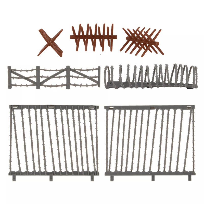 BMC CTS Marx Repro Concertina Barbed Wire Battleground Plastic Army