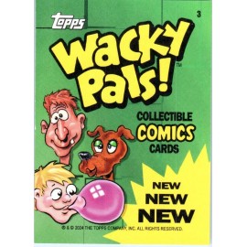 2024 WACKY PACKAGES ANS CHASE - WACKY PALS COMICS CARD #3 PUPSI COLA SCARCE