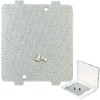 WB39X10034 microwave waveguide cover is suitable for GE microwave waveguide