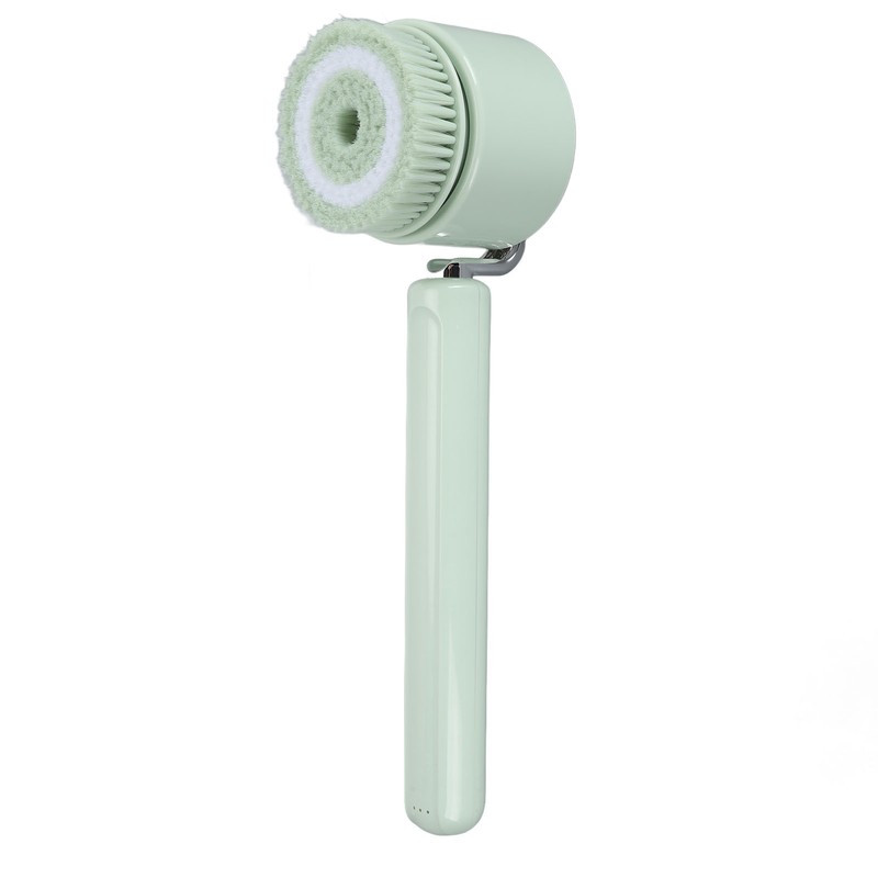 Electric Body Scrubber Brush with 5 Brush Heads Waterproof Deep