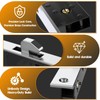 Sliding Door Lock,Sliding Glass Door Lock,Mortise Lock,Sliding Patio Door Lock,Storefront